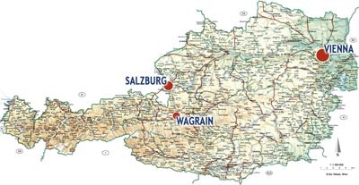Wagrain Map